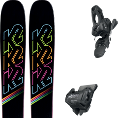 comparer et trouver le meilleur prix du ski K2 Alpin missconduct + tyrolia attack 11 gw brake 90 l solid black noir sur Sportadvice