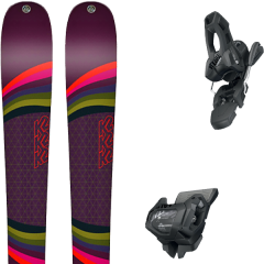 comparer et trouver le meilleur prix du ski K2 Alpin missconduct 19 + tyrolia attack 11 gw brake 90 l solid black violet 2019 sur Sportadvice