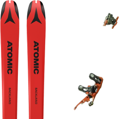 comparer et trouver le meilleur prix du ski Atomic Rando backland 65 ul + r121 rouge sur Sportadvice