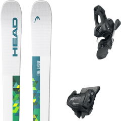 comparer et trouver le meilleur prix du ski Head Alpin the show wh/nge + tyrolia attack 11 gw brake 90 l solid black blanc/vert sur Sportadvice