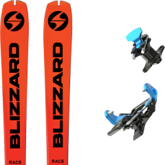 comparer et trouver le meilleur prix du ski Blizzard Rando zero g race + atacco gara blue orange sur Sportadvice