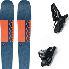 comparer et trouver le meilleur prix du ski K2 Alpin mindbender 90c + squire 11 id black bleu/orange sur Sportadvice
