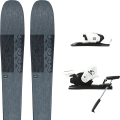 comparer et trouver le meilleur prix du ski K2 Alpin mindbender 85 + z12 b90 white/black gris sur Sportadvice