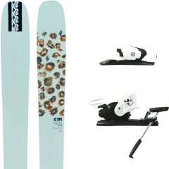 comparer et trouver le meilleur prix du ski K2 Alpin empress + z12 b90 white/black multicolore sur Sportadvice