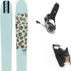 comparer et trouver le meilleur prix du ski K2 Alpin empress + pivot 12 gw b95 black/icon multicolore sur Sportadvice