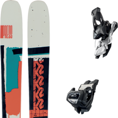 comparer et trouver le meilleur prix du ski K2 Alpin press + tyrolia attack 14 at w/o brake a solid black 19 multicolore sur Sportadvice