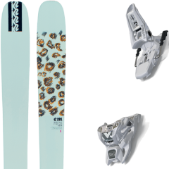comparer et trouver le meilleur prix du ski K2 Alpin empress + squire 11 id white multicolore sur Sportadvice