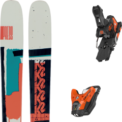 comparer et trouver le meilleur prix du ski K2 Alpin press + sth2 wtr 13 n orange/black multicolore sur Sportadvice
