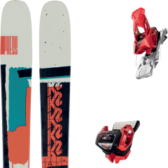 comparer et trouver le meilleur prix du ski K2 Alpin press + tyrolia attack 13 gw w/o brake a red multicolore sur Sportadvice