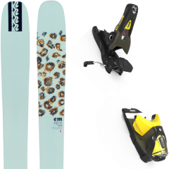 comparer et trouver le meilleur prix du ski K2 Alpin empress + spx 12 gw b90 kaki/yellow multicolore sur Sportadvice