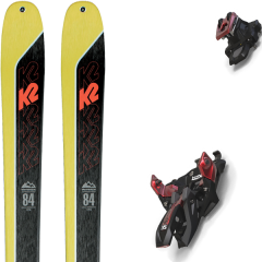 comparer et trouver le meilleur prix du ski K2 Rando wayback 84 + alpinist 12 black/red jaune/noir sur Sportadvice