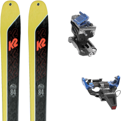 comparer et trouver le meilleur prix du ski K2 Rando wayback 84 + speed radical blue jaune/noir sur Sportadvice