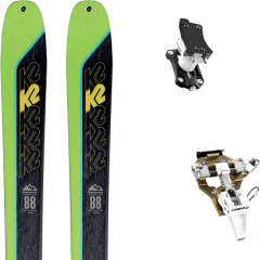 comparer et trouver le meilleur prix du ski K2 Rando wayback 88 + speed turn 2.0 bronze/black vert/noir sur Sportadvice