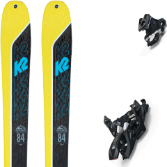 comparer et trouver le meilleur prix du ski K2 Rando talkback 84 + alpinist 12 black/ium jaune/noir sur Sportadvice