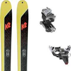 comparer et trouver le meilleur prix du ski K2 Rando wayback 84 + speed radical silver jaune/noir sur Sportadvice