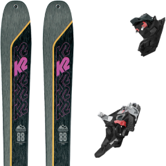 comparer et trouver le meilleur prix du ski K2 Rando talkback 88 + fritschi xenic 10 gris/noir sur Sportadvice