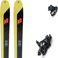 comparer et trouver le meilleur prix du ski K2 Rando wayback 84 + alpinist 12 black/ium jaune/noir sur Sportadvice