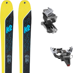 comparer et trouver le meilleur prix du ski K2 Rando talkback 84 + speed radical silver jaune/noir sur Sportadvice