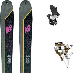 comparer et trouver le meilleur prix du ski K2 Rando talkback 88 + speed turn 2.0 bronze/black gris/noir sur Sportadvice