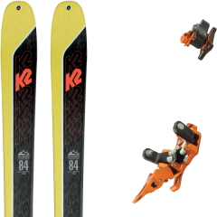 comparer et trouver le meilleur prix du ski K2 Rando wayback 84 + oazo jaune/noir sur Sportadvice
