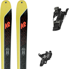 comparer et trouver le meilleur prix du ski K2 Rando wayback 84 + backland tour black/gunmetal 90 jaune/noir sur Sportadvice