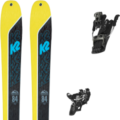 comparer et trouver le meilleur prix du ski K2 Rando talkback 84 + backland tour black/gunmetal 90 jaune/noir sur Sportadvice