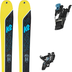 comparer et trouver le meilleur prix du ski K2 Rando talkback 84 + mtn tour black/blue g90 jaune/noir sur Sportadvice