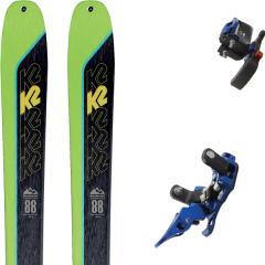 comparer et trouver le meilleur prix du ski K2 Rando wayback 88 + pika vert/noir sur Sportadvice