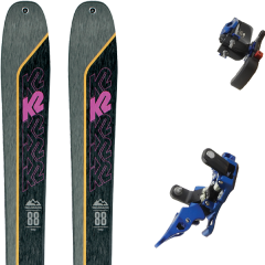 comparer et trouver le meilleur prix du ski K2 Rando talkback 88 + pika gris/noir sur Sportadvice
