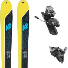 comparer et trouver le meilleur prix du ski K2 Rando talkback 84 + st radical 82mm silver jaune/noir sur Sportadvice