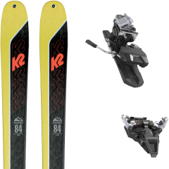 comparer et trouver le meilleur prix du ski K2 Rando wayback 84 + st radical 82mm silver jaune/noir sur Sportadvice