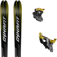comparer et trouver le meilleur prix du ski Dynafit Rando mezzalama black/yellow + tlt speedfit 10 alu yellow/black noir sur Sportadvice