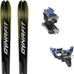 comparer et trouver le meilleur prix du ski Dynafit Rando mezzalama black/yellow + speed radical blue noir sur Sportadvice