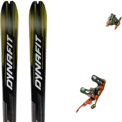 comparer et trouver le meilleur prix du ski Dynafit Rando mezzalama black/yellow + r120 noir sur Sportadvice