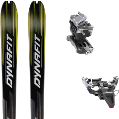 comparer et trouver le meilleur prix du ski Dynafit Rando mezzalama black/yellow + speed radical silver noir sur Sportadvice