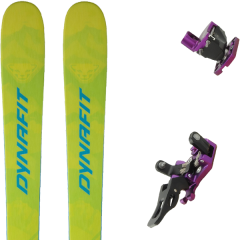 comparer et trouver le meilleur prix du ski Dynafit Rando seven summits youngstar + guide 7 violet jaune/vert sur Sportadvice