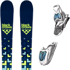 comparer et trouver le meilleur prix du ski Black Crows Alpin junius + m 7.0 eps white/anthracite/blue 17 bleu/vert/jaune sur Sportadvice