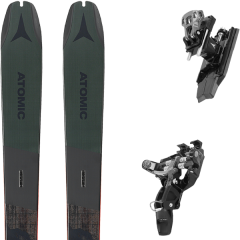 comparer et trouver le meilleur prix du ski Atomic Rando backland 95 green/black + t backland tour sur Sportadvice