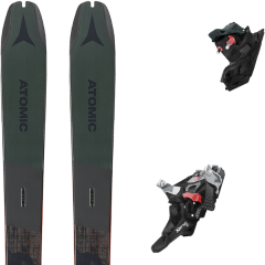 comparer et trouver le meilleur prix du ski Atomic Rando backland 95 green/black + fritschi xenic 10 noir/vert sur Sportadvice