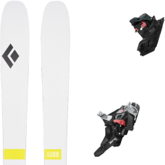 comparer et trouver le meilleur prix du ski Black Diamond Rando helio recon 88 + fritschi xenic 10 blanc/noir/jaune sur Sportadvice