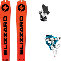 comparer et trouver le meilleur prix du ski Blizzard Rando zero g race + speed turn 2.0 blue/black orange sur Sportadvice