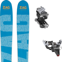 comparer et trouver le meilleur prix du ski Zag Rando ubac 89 lady + speed radical silver bleu sur Sportadvice
