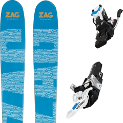 comparer et trouver le meilleur prix du ski Zag Rando ubac 89 lady + vipec evo 12 90mm bleu sur Sportadvice