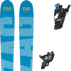 comparer et trouver le meilleur prix du ski Zag Rando ubac 89 lady + mtn tour black/blue g90 bleu sur Sportadvice