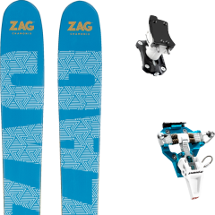 comparer et trouver le meilleur prix du ski Zag Rando ubac 89 lady + speed turn 2.0 blue/black bleu sur Sportadvice