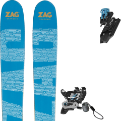 comparer et trouver le meilleur prix du ski Zag Rando ubac 89 lady + mtn pure black/blue sur Sportadvice