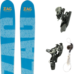 comparer et trouver le meilleur prix du ski Zag Rando ubac 89 lady + backland tour black/gunmetal sur Sportadvice