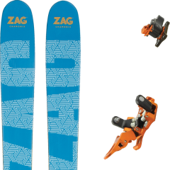comparer et trouver le meilleur prix du ski Zag Rando ubac 89 lady + oazo bleu sur Sportadvice