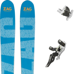 comparer et trouver le meilleur prix du ski Zag Rando ubac 89 lady + guide 12 gris bleu sur Sportadvice