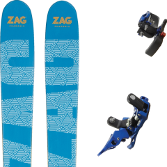 comparer et trouver le meilleur prix du ski Zag Rando ubac 89 lady + pika bleu sur Sportadvice